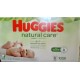 Wipes - Baby Wipes -  Huggies Brand - Natural Care Wipes - Fragrance Free  - 6 Refill Packs/ 1 x 1008 Wipes 