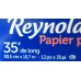 Baking - Parchment Paper - Non Stick Paper  - Reynolds Brand /  1 x 35 Feet  / 12"x 35 Feet