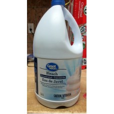 Bleach - Concentrated - Great Value Brand - / 1 x 3.6 Liters 