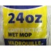 Cleaner - Mop Heads - Atlas Graham Furgale Brand - Contractor Wet Mop - 3 Ply Cotton Yarn For Super Absorbency  / 1 Pack Of 2 Mop Heads Of 24 Ounces Each 