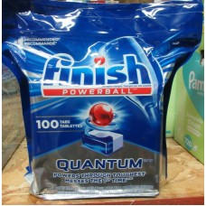 Detergent - Dishwasher Pacs - Powerballs - Quantum - Finish Brand / 1 x 100 Capsules""See Pictures For More Details""