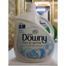 Detergent - Fabric Conditioner - Liquid Laundry - Free & Gentle - Ultra Downy Brand - 150 Loads /  1 x 3.83 Liter 