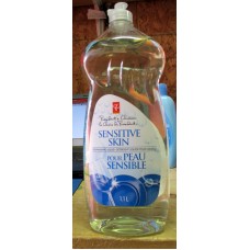 Soap - Dishwashing Liquid -  Sensitive Skin - President's Choice Brand /   1 x 1.1 Liter