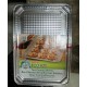 Baking - Foil - Cookie Sheets  - Aluminum Cookie Sheets - 100% Recycled Aluminum - Eco-Foil Brand / 1 x 2 Pans