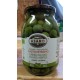 Olives - Green Olives - Whole - Organic - Castelvetrano Olives - Asaro Brand - From Sicily Italy / 1 x 1 Liter Glass Jar