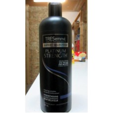 Shampoo - Tresemme Brand - Strengthening Shampoo- Platinum Strenght / 1 x 739 ml Bottle