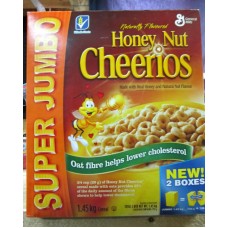 Cereal - Honey Nut Cheerios -  1 x 1.51 Kg /  2 Box Format That Pull Apart /ON SPECIAL UNTILTHEY LAST 