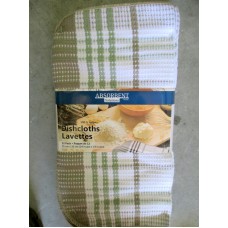 Towel - Dishcloths -  Kitchen Works Brand - Dishcloths - 100% Cotton - 14" x 14" / 1 x 12 Towels In Package